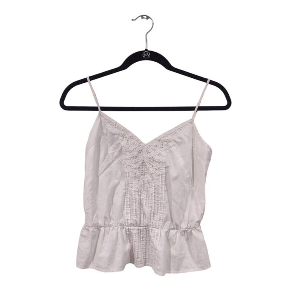 Forever 21 Tops - Women's Vintage 2000's XXI White Cotton Tank Size Small